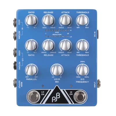 Phil Jones Bass  X2C Pedal Multifunctional Dual Band Compressor  Dual Compressor with Dual effects loop Crossover for performance and recording image 7