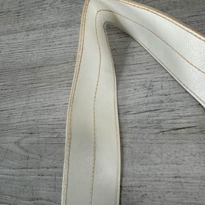 Ace Vintage Guitar Strap White image 11