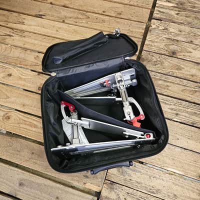 Double Bass Drum Pedal Pearl XF With Case USED! RKXF280526 image 5