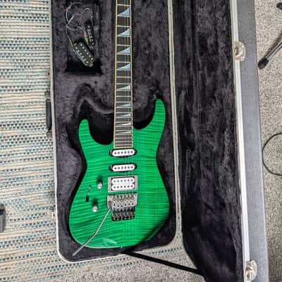Jackson USA Select Series SL1 Soloist 2003 - 2009 - Transparent Green image 1