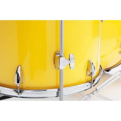 Tama Imperialstar 5pc Complete Drum Set w/22BD Electric Yellow image 5