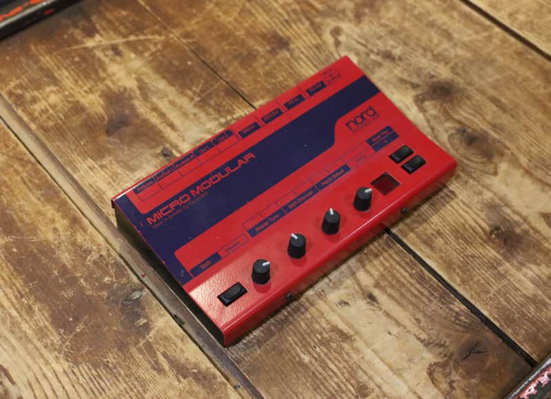 Nord Micro Modular Desktop Virtual Synthesizer 1997 - 2003 - Red image 1