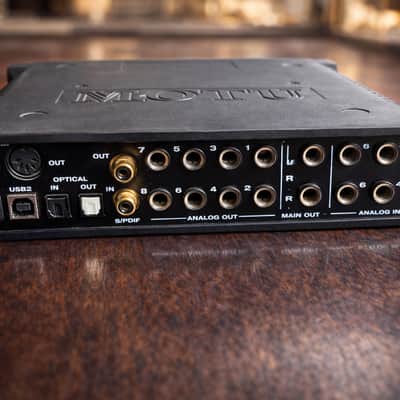 MOTU UltraLite Mk4 18x22 USB Audio Interface 2010s - Black image 2