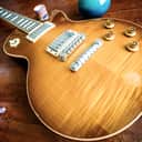 Gibson Les Paul Standard Premium Plus 2005 with PAF BurstBuckers - Honeyburst AAA Flame Maple Top