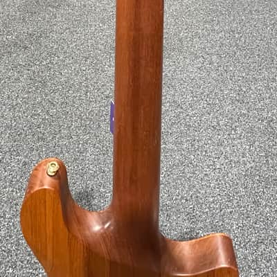 Carvin AC50L Custom USA Left Handed Fretless Acoustic Electric 5-string Bass image 9