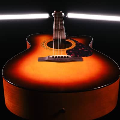 Yamaha Keith Urban KUA100 Acoustic Guitar - Tobacco Brown Sunburst image 11