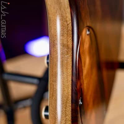 Benavente SCB (Single Cutaway Bass) - Hollow body Natural 5-String Fretless image 14