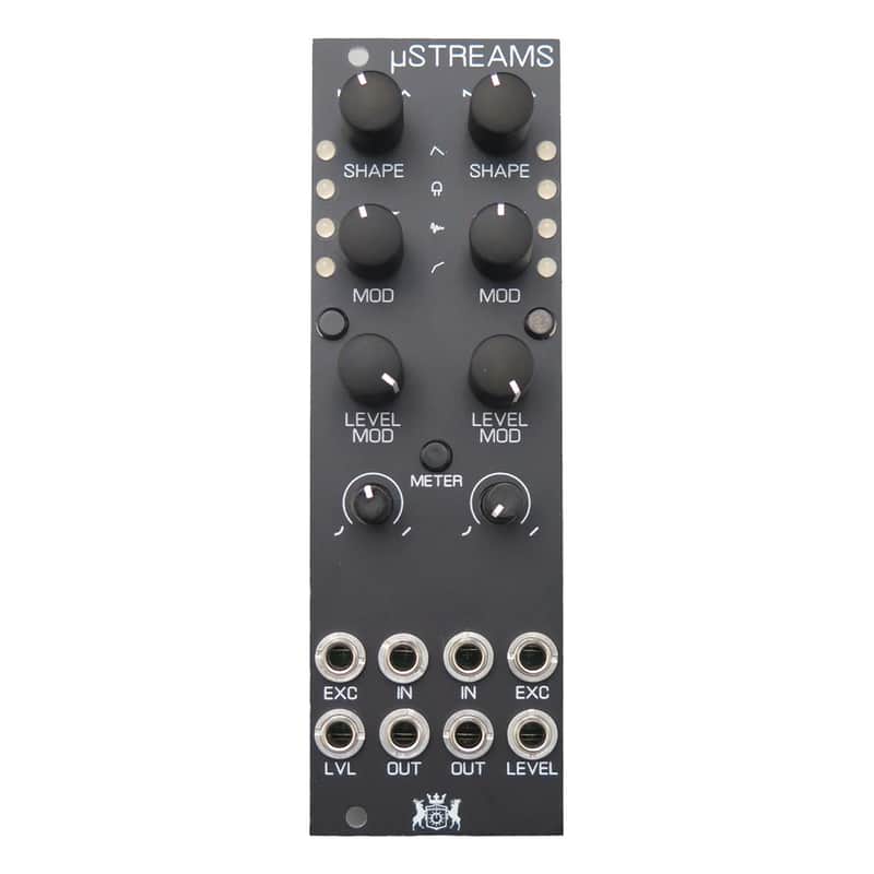 Michigan Synth Works uStreams II Eurorack Dual Dynamics Gate Module (Black) image 1