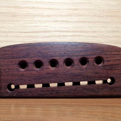 CUSTOM ORDER part request for / Takamine Pro Series TP0905 Bridge / STRAIGHT Saddle image 5