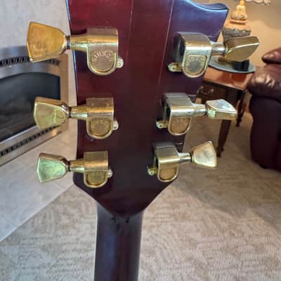 Gibson ES-355TDSV with Lyre Vibrola 1973 - Wine Red image 5