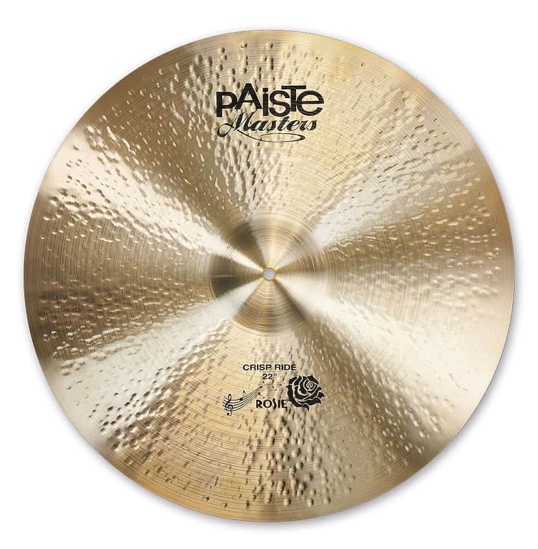 Paiste 22" Masters Ndugu Chancler "Rosie" Crisp Ride Cymbal image 1