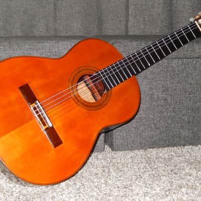 SHUNPEI NISHINO 15 1974 - YAMAHA GC70 CLASS CLASSICAL CONCERT GUITAR - SPRUCE/BRAZILIAN ROSEWOOD image 2