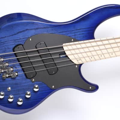 Dingwall Combustion 5 Indigo Burst with Reunion Blues gig  bag & custom pro setup - In Stock! image 1