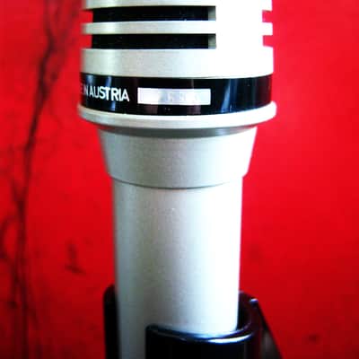 Vintage 1970's AKG D200E Cardioid Dynamic Microphone Low Z w accessories D190E D1000E # 2 image 13