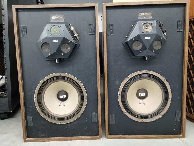 Micro Acoustics speakers in good condition - 1980's image 1