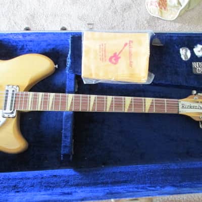1968 Vintage Rickenbacker 370-12 Mapleglo Finish Feb/68 image 9