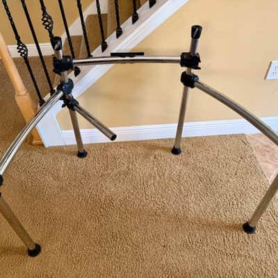 Alesis SURGE / COMMAND Height-Adjustable Electronic Drum Rack Stand Frame Silver/Black-STUDIO GEAR Bild 2