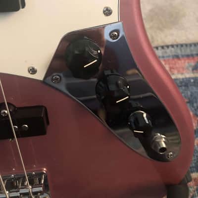 Squier Jazz bass 2022 - Burgundy Mist image 5