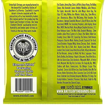 Ernie Ball Regular Slinky (2221) Guitar Strings *NEW* image 2