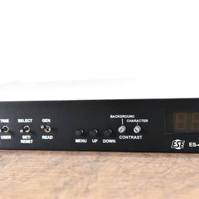 ESE ES-488U SMPTE / EBU Time Code Reader, Generator, and Video Inserter CG00XUT image 3
