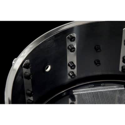 Tama SLP Black Brass Snare Drum, 6.5x14 Inch image 4