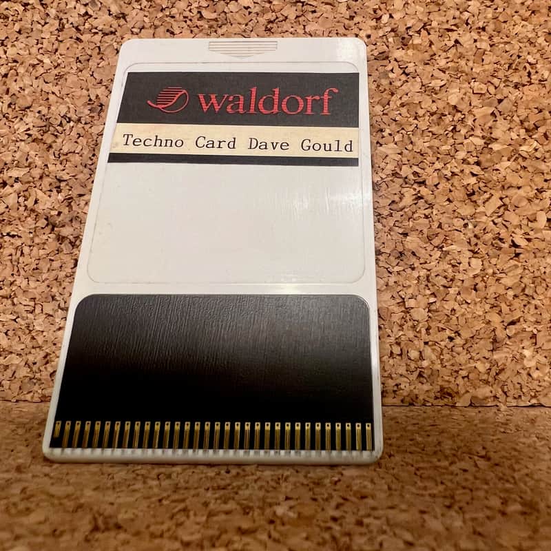 Waldorf Microwave Synthesizer - Sound Card - Signature Series - Dave Gould Techno image 1