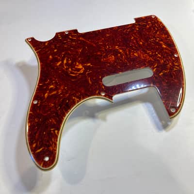 Custom Relic'd "Boots" Aged Fender 8 Hole Telecaster Pickguard Wide Bevel Celluloid Tortoiseshell image 6