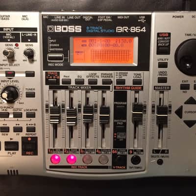 Boss BR-864 8-Track Digital Studio Recorder | Reverb
