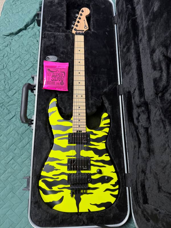 Charvel Satchel Signature Pro-Mod DK 2018 Yellow Bengal image 1