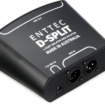 ENTTEC D-Split 4-port Isolated DMX Splitter image 2