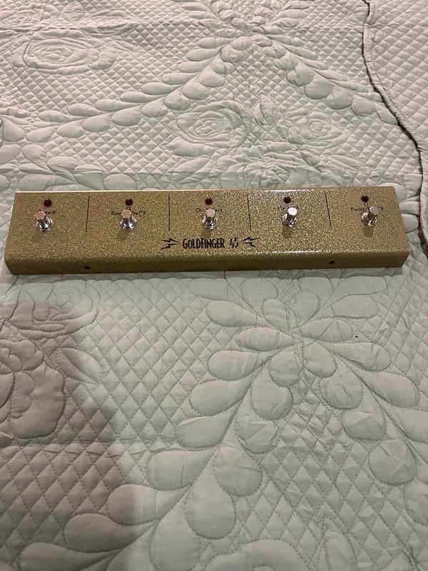 Bogner Goldfinger Footswitch 2000’s - Gold image 1
