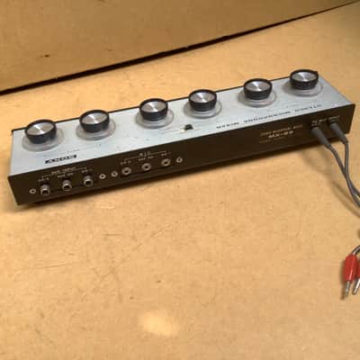 Sony MX-6S, Stereo Microphone Mixer, Vintage Made in Japan image 8