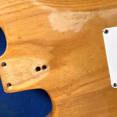 100% Original 1974 Fender Stratocaster very rare Natural + Rosewood combo image 17