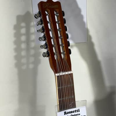Used Rossetti Custom Bajo Sexto Converted to Bajo Quinto | Natural Finish | In-House Adjusted and Converted image 2