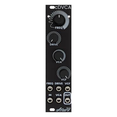 AtoV Project cDVCA Eurorack Waveshaper/VCA/VCF Module (Black) image 3
