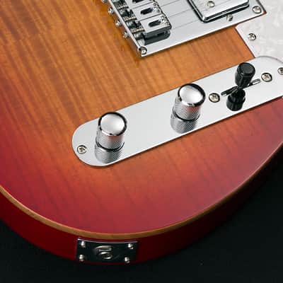 Michael Kelly MK53HCSMRO 53DB Flame Maple Top Alder Body Maple Neck 6-String Electric Guitar image 5