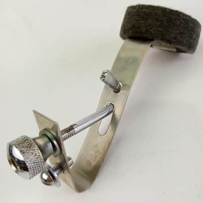 Slingerland Muffler Small Knob Vintage 60s Chrome Snare/Tom Drum Tone Control US image 1