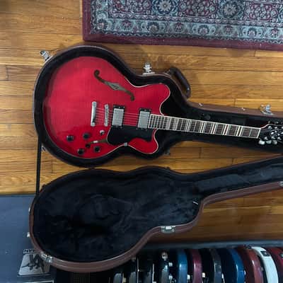 Hofner Verythin Standard 2010 Cherry image 15