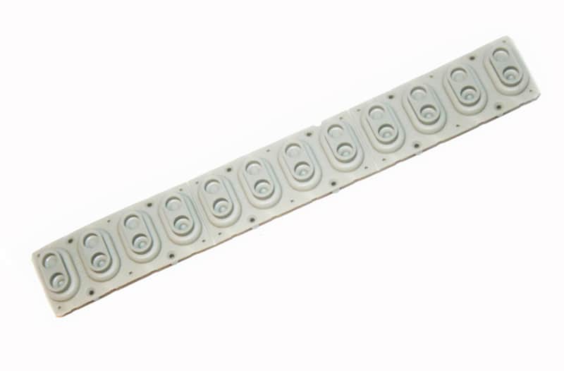 Roland D-50 JX-10 Juno-2 12-Note Rubber Keyboard Contact Strip. Made in Japan. Works Great ! image 1