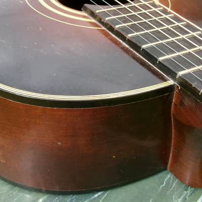 1961 Yamaha Nippon Gakki Dynamic Guitar No.10A Red Label  Dark Brown Bild 11