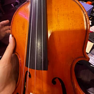 Copy Of Antonius Stradivarius 15.5" Viola 'Faciebat Cremona 1713' Made in Romania 1992 image 17