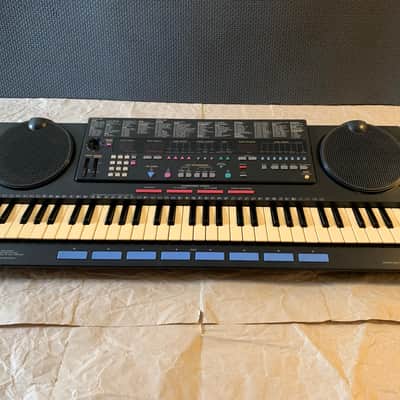 Yamaha PSS-790 1990 VGC 61key AWM FM Synth Stereo Speakers MIDI Sequencer Vector Dial image 2