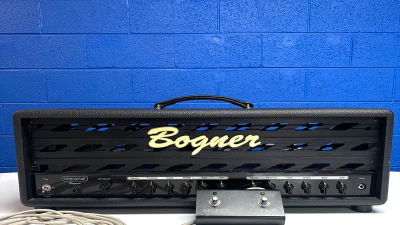 Bogner Uberschall EL34 2-Channel 120-Watt Guitar Amp Head 2010s - Black image 1