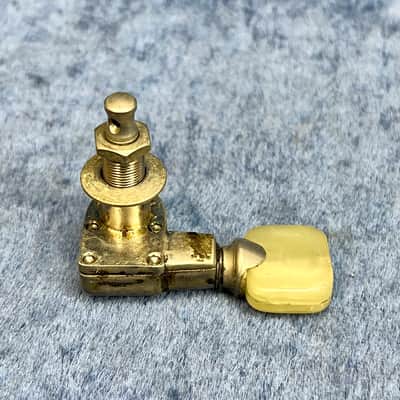 Vintage 1960's Grover Nickel Futura Patent Pend Single Guitar Tuner Bass Side E, A, D #2 image 4