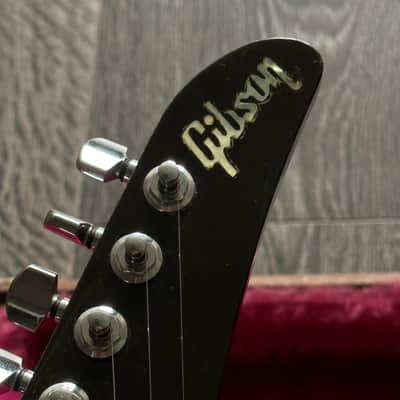 1989 Gibson Explorer Ebony Original PAT No Pickups & Case image 4