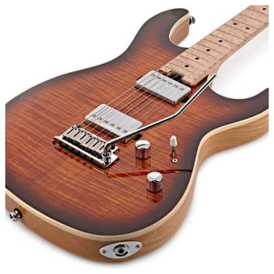 Cort G290 Fat Electric Guitar - Antique Violin Burst image 6