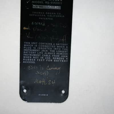Vintage Original Landgraff Custom Wah Guitar Pedal Owned Modified Played by John 3:16 1970's Vox image 6