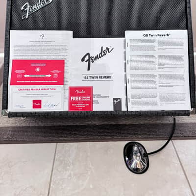 Fender GB Twin Reverb George Benson Signature 2-Channel 85-Watt 2x12" Guitar Combo 2016 - Present - Gray image 13
