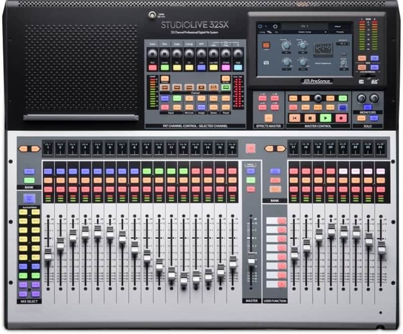 PreSonus StudioLive 32SX Compact 32-Channel Digital Mixer and USB Audio Interface image 1
