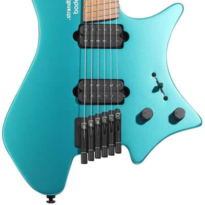 Strandberg Boden Standard N2.6 Electric Guitar - Transformative Teal Metallic image 2